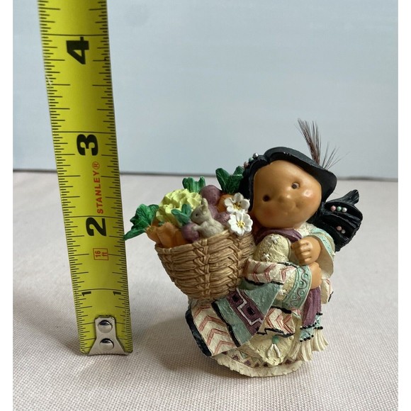 VTG 1997 Enesco Friends of The Feather "Walks With Spring In Her Step” - Picture 7 of 7